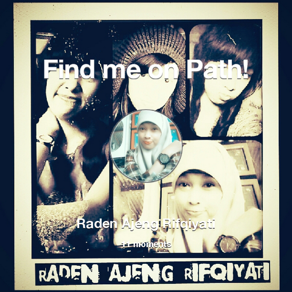 RaRadena's tweet image. Find me on #Path now! Go to: path.com! #thepersonalnetwork