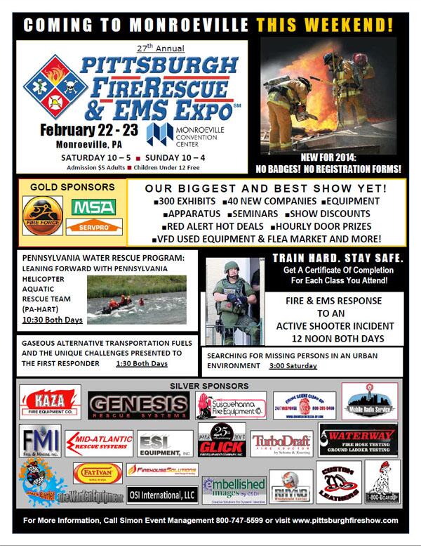 CSCUServices's tweet image. Come see John Tyler with Crime Scene Clean-Up at the #Pittsburgh Fire, Rescue &amp;amp; EMS #Expo this weekend!