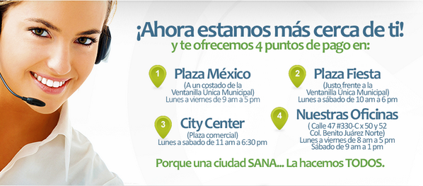 Sana_mid's tweet photo. ¡Aprovecha el fin de semana para ponerte al día y acude a cualquiera de nuestros módulos de pago! http://t.co/oDNFMHFlBu