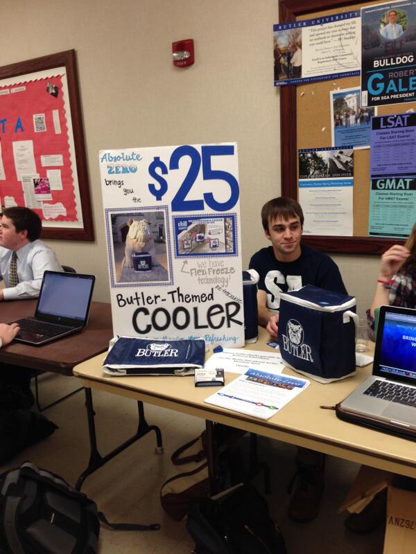 BUAbsoluteZero's tweet image. Come stop by Holcomb on the second floor we are selling from 12:30-4:30!
