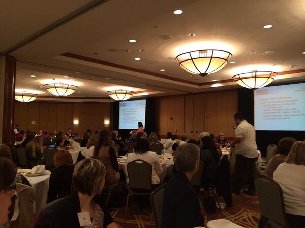 r4MathLeader's tweet image. Janet Dodd, from @PasadenaISD_TX, leading TASM mtg with math leaders from around TX, with many R4 districts.