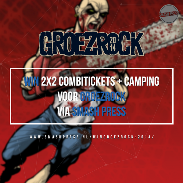 SmashPress's tweet photo. WIN: 2x2 combitickets met camping voor @GROEZROCK 2014. Check hier hoe: http://t.co/WIDVUkGO9C http://t.co/OTbXCpQpur