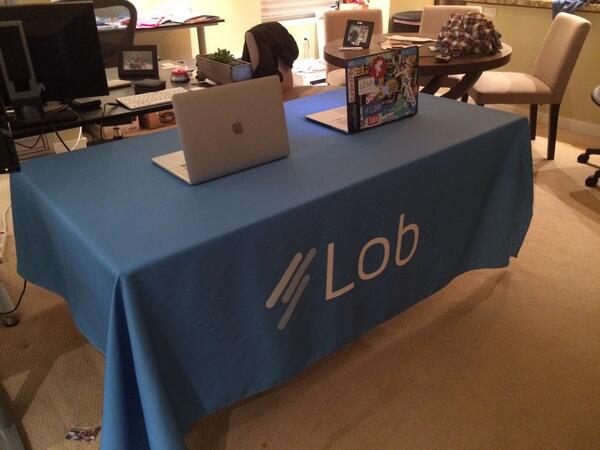 lob's tweet image. Off to #launchhackathon!