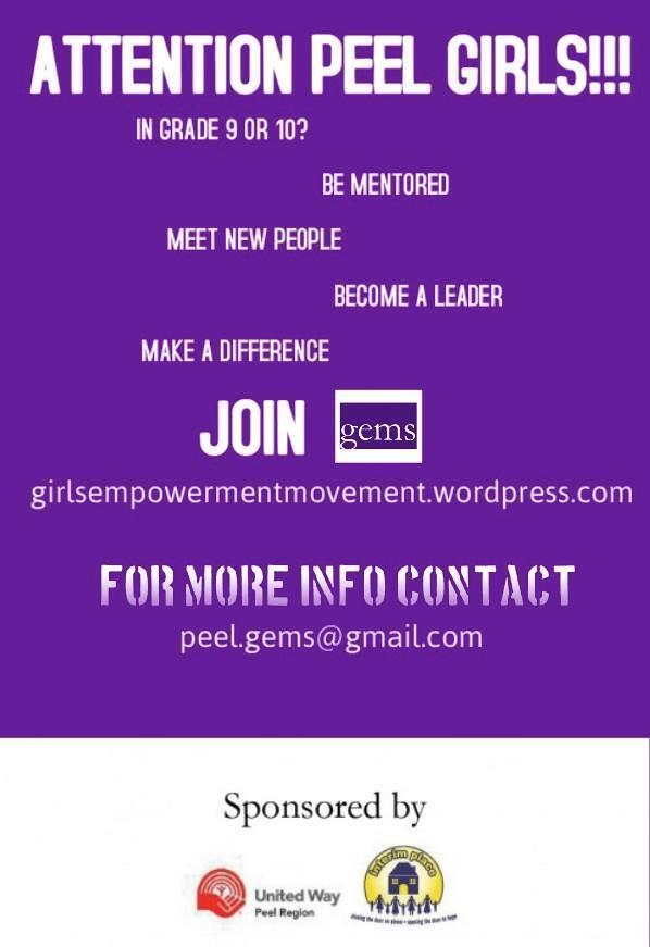 <a href="/CawthraParkLEAP/">Cawthra Park LEAP</a> Know any girls in grade 9 or 10 that are interested in leadership? How about empowerment? Pass it on