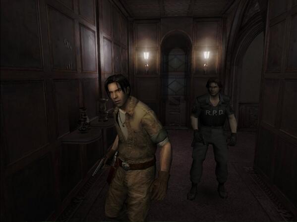 WeWantOutbreak's tweet photo. David King and Kevin Ryman exploring the Raccoon University. http://t.co/6RDD4SmSgR