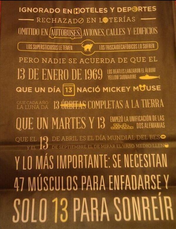 sabiastuque_'s tweet photo. ¿Que sabes tu del número 13? http://t.co/sMUTumLNd3
