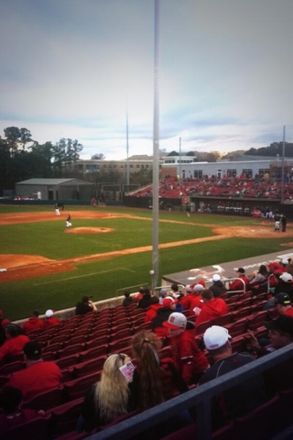 briddle232's tweet photo. Baseball is such a perfect game. #gopack #appvsstate @NCStateBaseball http://t.co/qjVb6PKLED