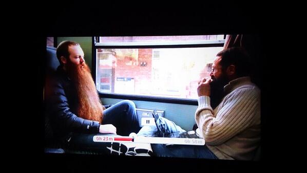 Girlfriend just called me through to look at world beard championships on NetFlix... It's a thing!