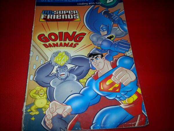 ProCntrAntics's tweet photo. Seems like overkill! Superman and Batman to take on a gorilla...just saying... http://t.co/No9w67pIaT