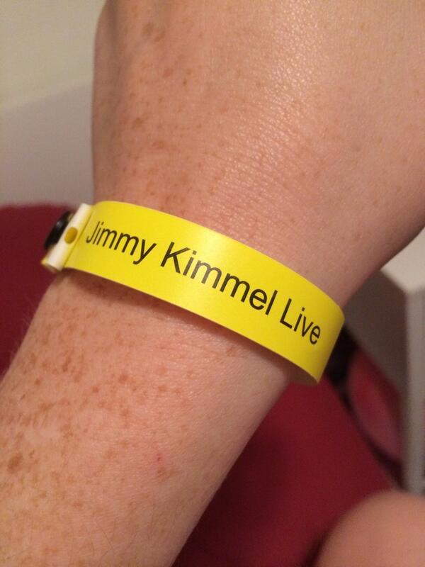 Got to hang out in the green room at <a href="/jimmykimmel/">Jimmy Kimmel</a> last night! Even got to see <a href="/IAMGUILLERMO/">Guillermo</a> #JimmyKimmel #soexcited