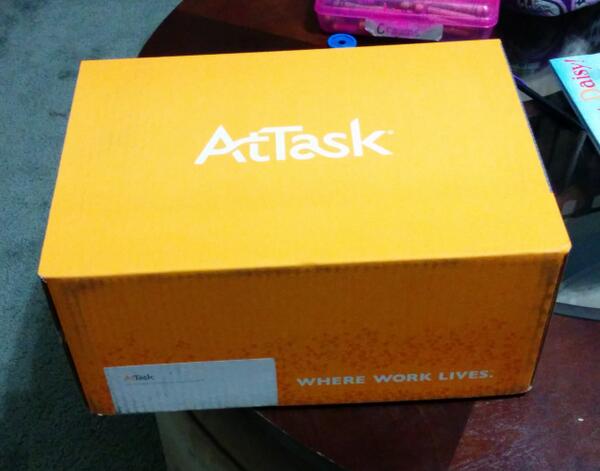 Jeremy_Lund's tweet image. Waiting for me when I got home from work today. #AtTask
