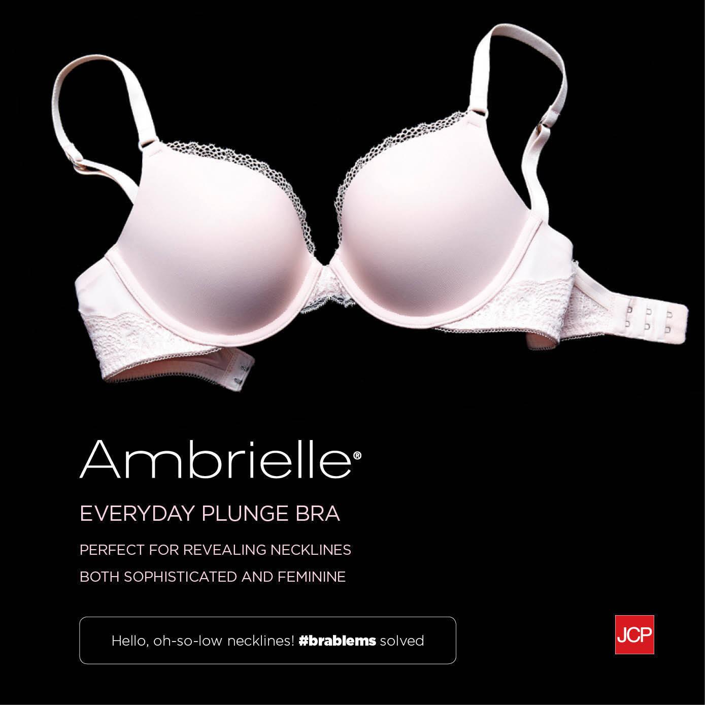 JCPenney on X: If you have #brablems we have answers. Ambrielle is back at  JCPenney & won't let your not so plump side down.   / X