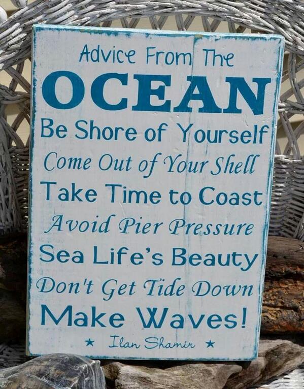 SteppieRoyes's tweet image. @IMPaulWilliams Hey, Sailor! Instant thoughts of you when I came across this. Life advice from the ocean: