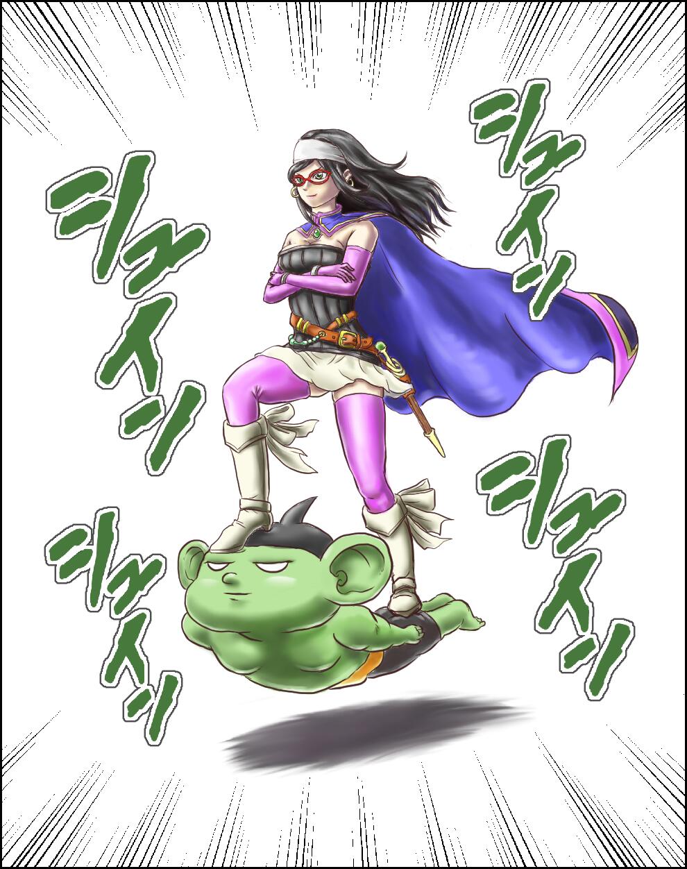 こさつね キラーパンサープリズム楽しみですよね 見た目がキラパンになるだけじゃなく 自キャラになれて乗せれるキャラを選べてもいいんじゃないかと 何を言ってるか分からないと思うので例によって絵に描きました Dqx Dq10 ドルボード妄想 Http