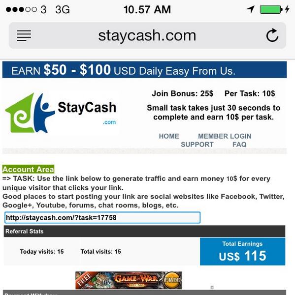 radensusilo's tweet image. staycash.com/?task=17758 ngak ada sejam