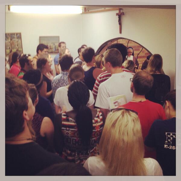 NETAustralia's tweet image. #blessed time with the Carmelite sisters this afternoon. Thank you for your prayers and support! #catholic #jesus