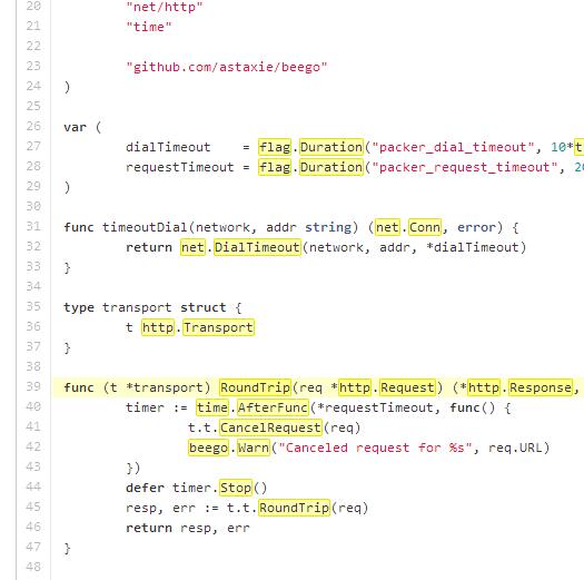unknwon's tweet photo. When did GitHub this feature? Oh, I install @srcgraph Chrome plugin! http://t.co/vY6wrzxmy1