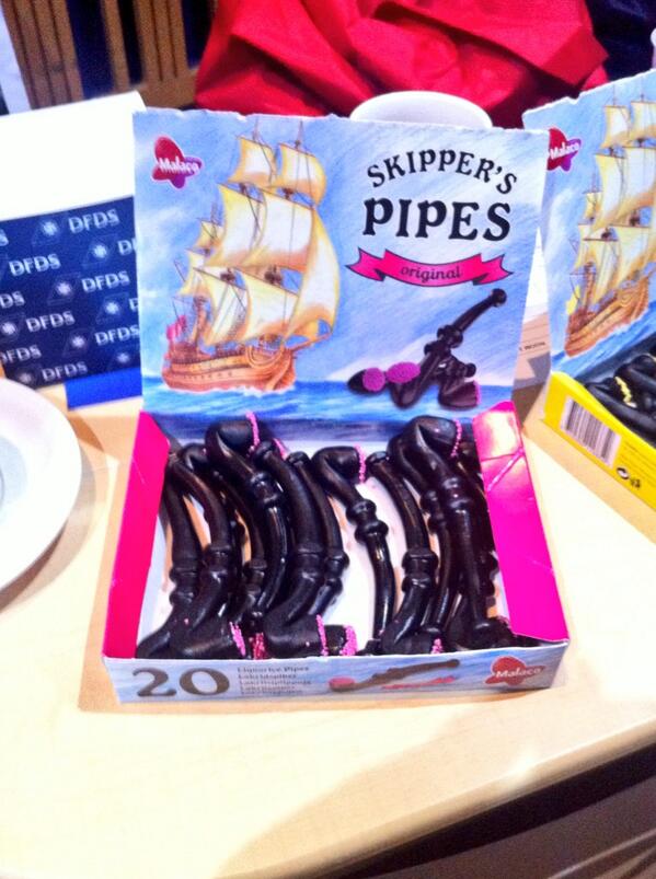 RT <a href="/Katrine29/">Екатерина</a>: A little bit Denmark right here in Newcastle courtesy of #DFDS #traverse14 #liquorice