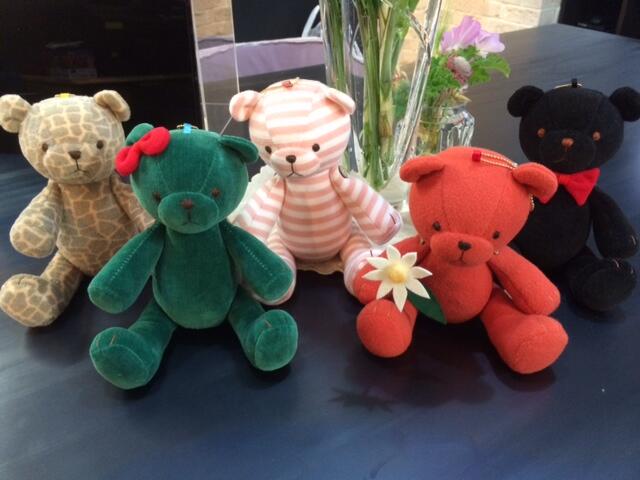 杉山美和子 Bitemaker 発売中 ぬいぐるみデザイナーの原優子さんに作っていただいた 花けだベアたち カンナの設定は緑でしたが 実はタータンチェックと迷っていたんですよ W Noborin0921 Http T Co Fyew1eohyi Twitter