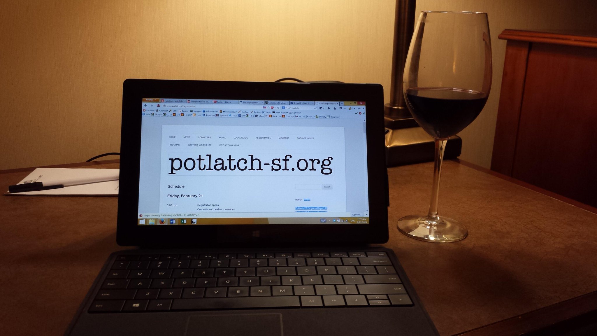 Potlatch speculative fiction convention in san jose