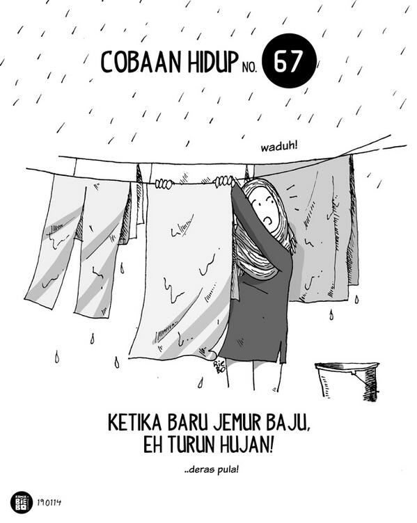 Solusi Cara Mengeringkan Baju Saat Musim Hujan - AnekaNews.net