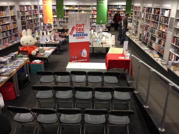 Polare Leiden is klaar voor de activiteiten vanmiddag en morgen! #verrassendwinkelweekend #Leiden