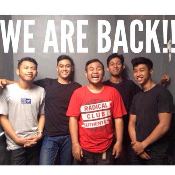 Happy birthday to us! 3 years now, we are ready to coming back! After sleep for one year, now we are here!