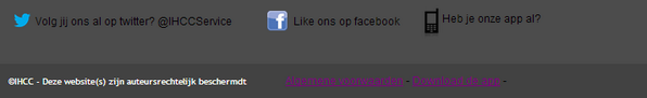 IHCCService's tweet photo. Onze website heeft updates gehad.
Heb jij onze app al? http://t.co/foXwz5FGWa http://t.co/u6QyIuPy20