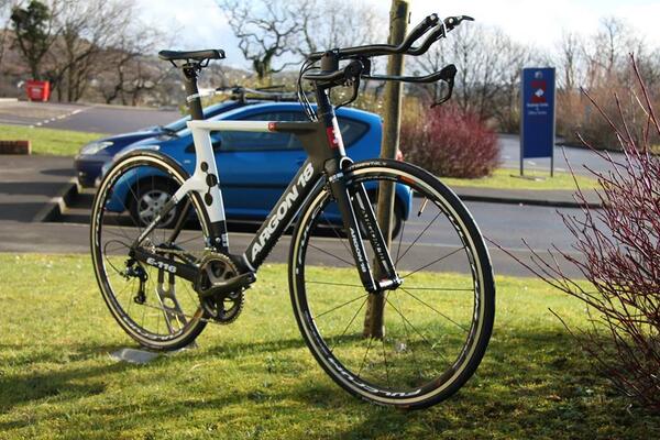 RideBikesWales's tweet image. JUST IN....@Argon18bike 116 TT bike! Definitely a race winning machine #lookingfast