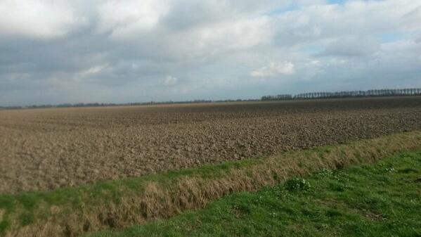 brouwer360's tweet photo. Fietsend Door Brabant. Ben blij dat er zoveel beschutting is#rotwind http://t.co/PPQeUwphFy