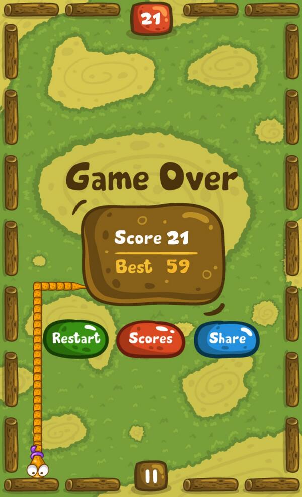 I just scored 21 on Timbo! Can you beat that? itunes.apple.com/app/id605819187