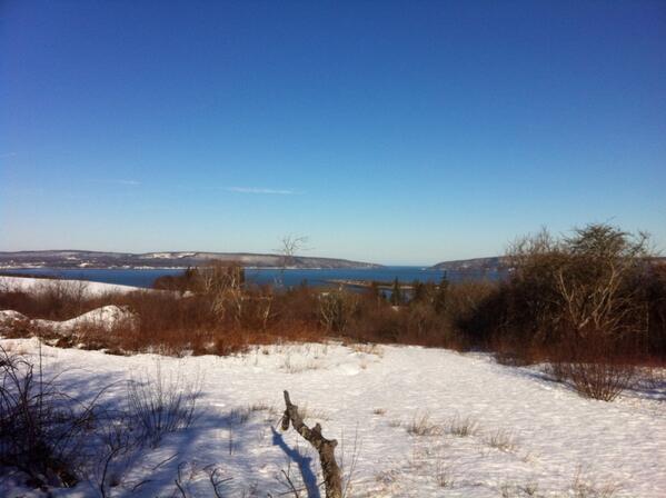 gaeltours's tweet image. Spectacular view across the #AnnapolisBasin today. GR8 day for a #snowshoe. Our own @nsbackyard