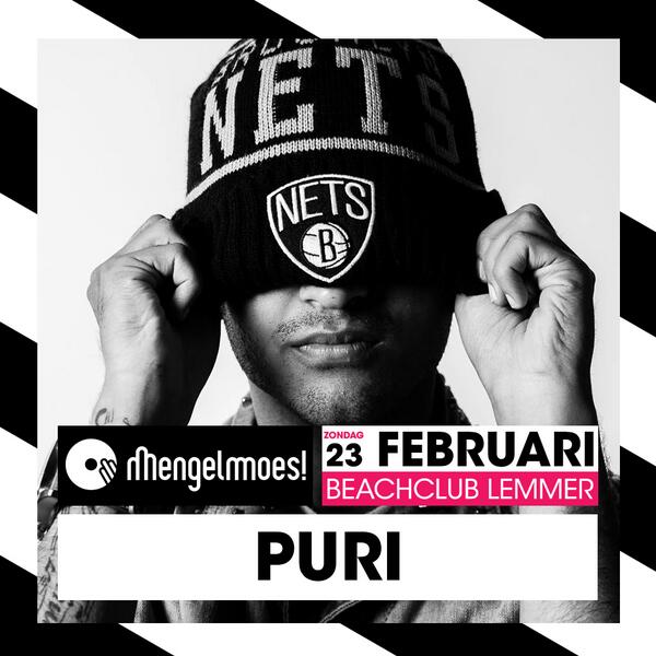 MengelmoesEvent's tweet photo. Deze man pompt urban en hiphop alsof het niks is. We zijn blij dat @DJPURI morgenavond er ook bij is! #mengelmoes http://t.co/PEo37jXp9g
