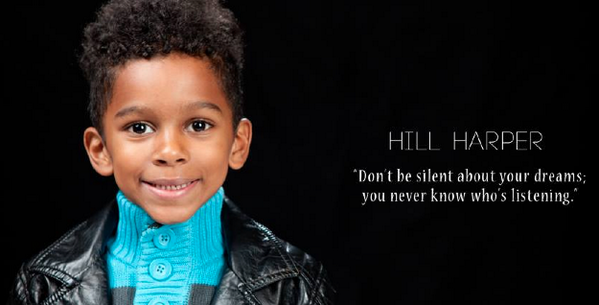 GlobalGrind's tweet photo. #RISEandGRIND "Don't be silent about your dreams; you never know who's listening." @HillHarper #BlackHistoryMonth http://t.co/90IoRjfZwT