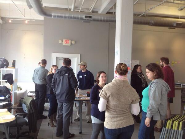 RDemeria's tweet photo. CodeAcross Hackathon happening now @804RVA! #codeacross #techinva http://t.co/3CMO3bODUu