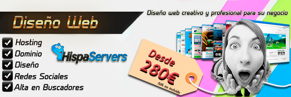 Hispaservers's tweet photo. DISEÑO WEB  Tu presencia en Internet es hoy imprescindible para tu empresa.   Haz tu pedido o consúltenos: http://t.co/UlyQFfHzTT