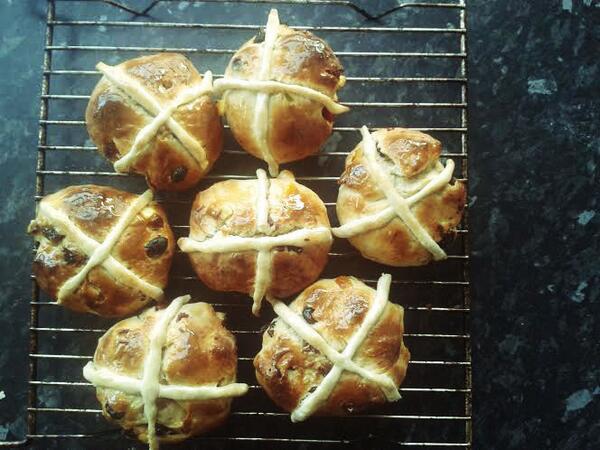 Not worth four rounds of rising, but sufficiently hot and cross!