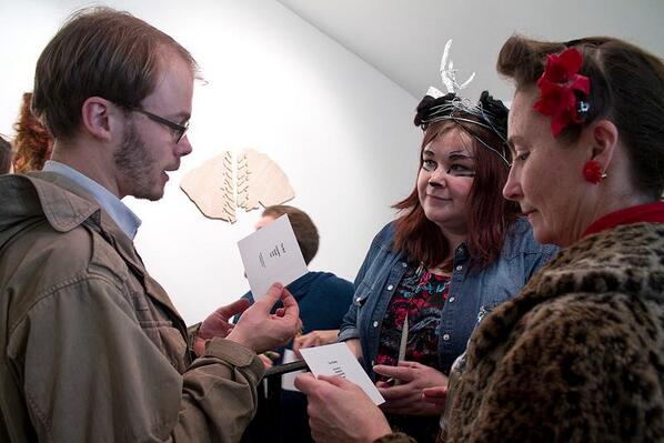 thewildproject1's tweet photo. A performance by @bjsavage_artist at the opening last month. http://t.co/KN3ywlzbl2