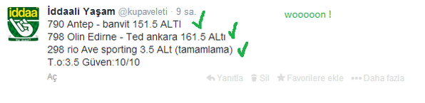 kupaveleti's tweet photo. çok iyi başladık.  1 de 1 :) kupaveleti kazandırır. http://t.co/KprjFVmiUD