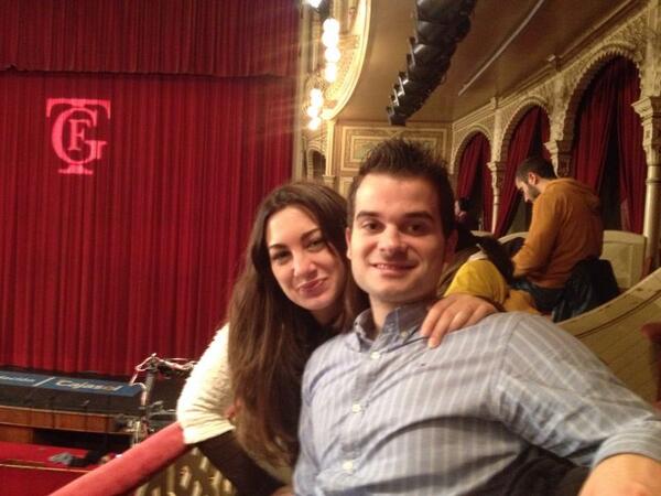 AngelaMar90's tweet photo. Gran noche la de ayer! :) gracias amor @jmoriana1 http://t.co/ynP4avQCPF