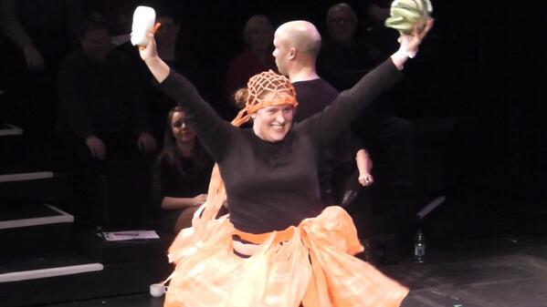 UpfrontProjects's tweet image. Favorite pics from Monday - @ebuckridge really does look fab in a Sainsburys bag! More on our website...