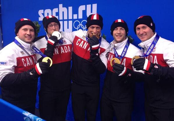 Gold for @TeamBradJacobs! #CBCOlympics