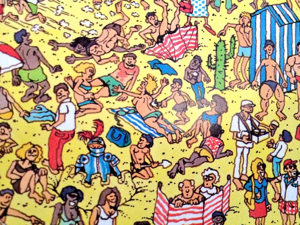 Jason Armstrong 🗝 on Twitter "My kids' Waldo book is scandalous!! See