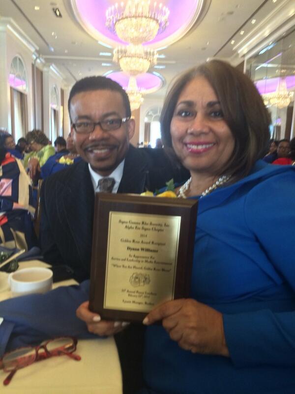 Congrats <a href="/Lonniehunter/">Dr.Lonnie Hunter</a> we were both honored by <a href="/sigmagammarho/">Sigma Gamma Rho</a>. Humbled
