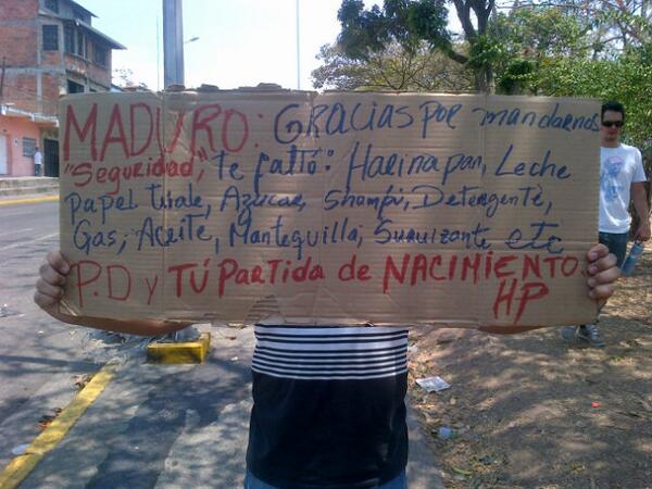 williecolon's tweet photo. Esto en Tachira .           http://t.co/hHbmZSABU8