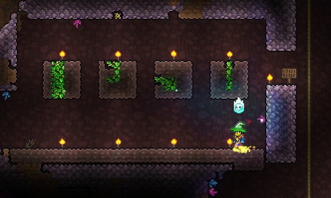 Nek12 テラリア Chlorophyte Ore はhallowed環境下でも栽培可能でしたね Http T Co Nmt7ckizqx Twitter