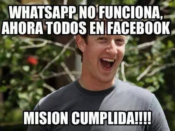 djzeux's tweet photo. JAJAJAJAJAJAJAJA #Whatsapp #Facebook  LOL http://t.co/rwcZmhn2XZ