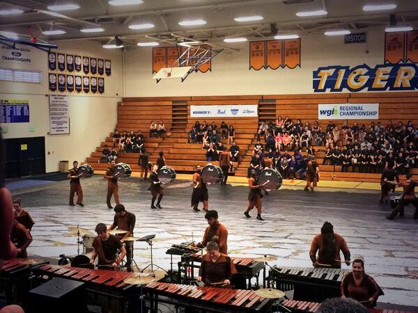 Great Show Breakthrough Percussion! 
#wgi2014 #wgiplacentia