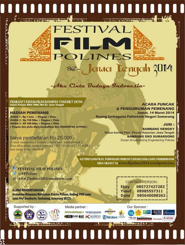 MAKIBUCOFFEE's tweet image. FESTIVAL FILM POLINES | Reg.Max 1 Mar &apos;14 | Acara Puncak 14 Mar &apos;14 at RSG POLINES | Info: @FFPolines #EFFECTION