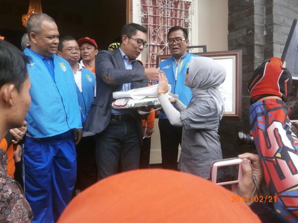 Yang tersisa dari launcing program eco-transport di SMPN 7 Bdg...